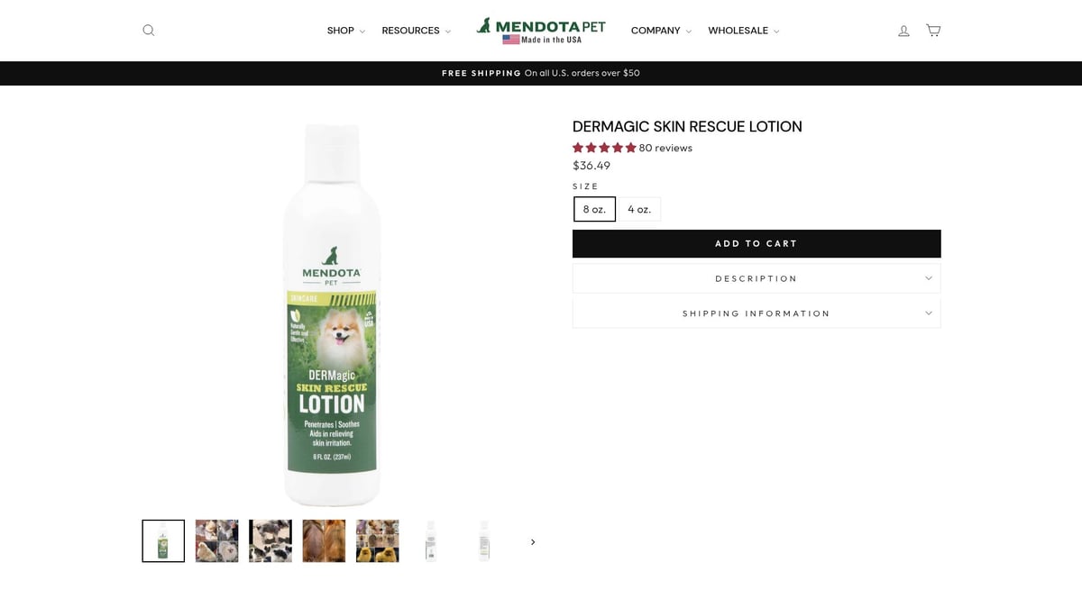 7 Must-Have Products Pet Owners Love in 2025 - DERMagic Skin Rescue Lotion