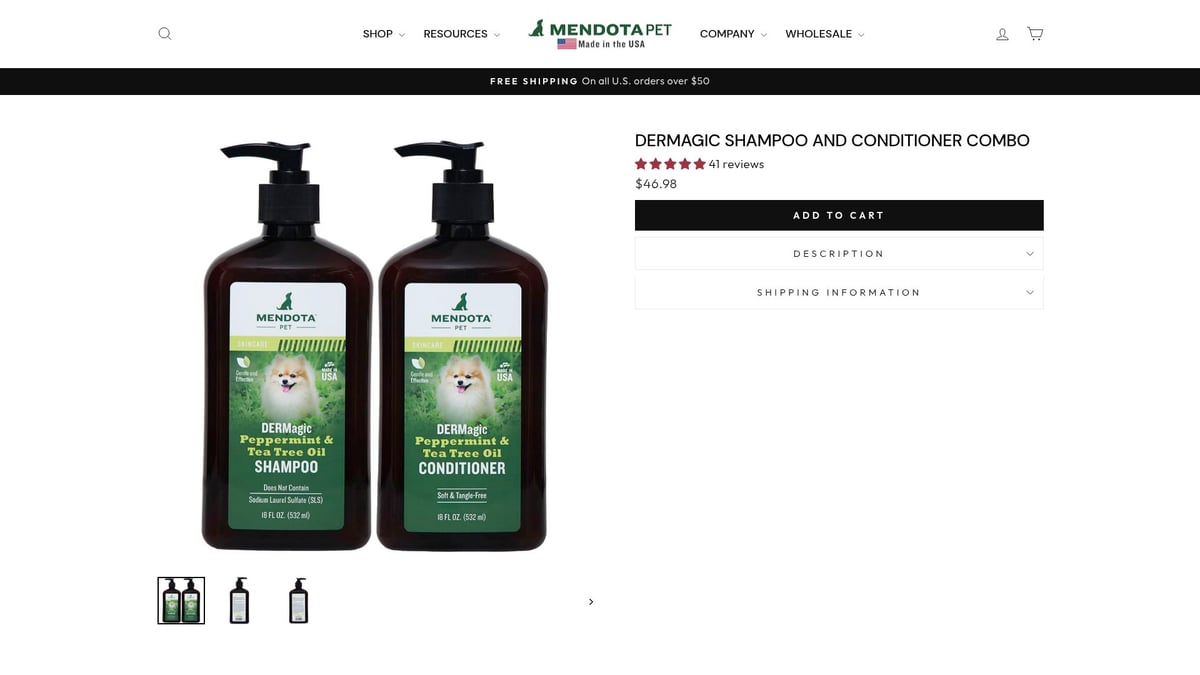 7 Must-Have Products Pet Owners Love in 2025 - DERMagic Shampoo and Conditioner Combo