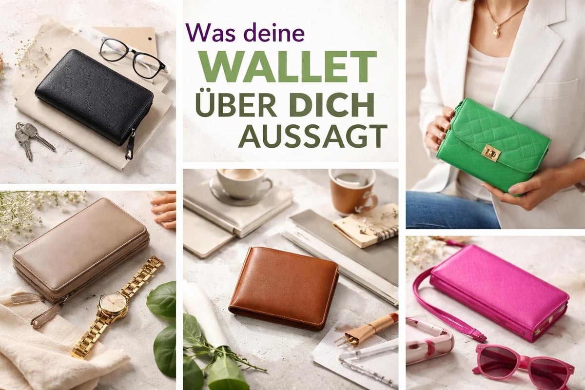Persönlicher Stil durch Geldbörsen-Auswahl