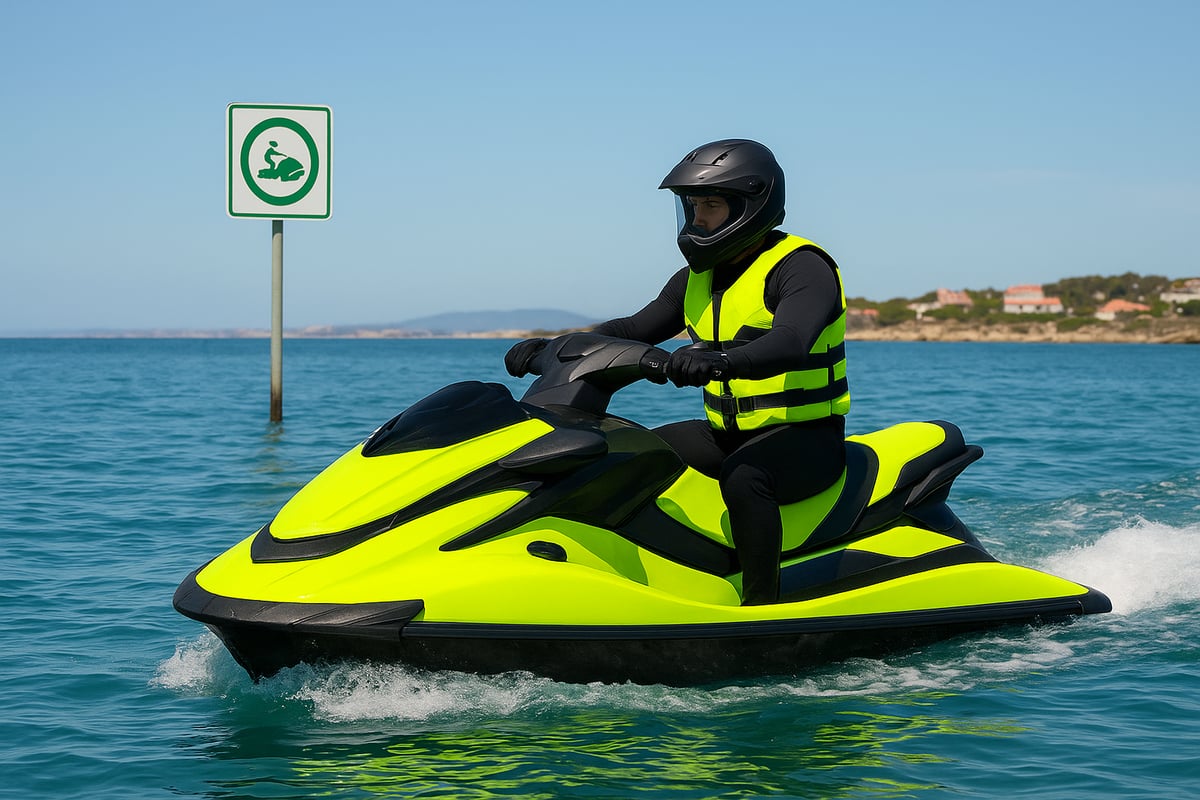 Motos de Agua Benidorm - article 355c9878 5d84 4c33 ab8 fotografia realista de una moto nautica moderna en 2 Seguridad y Normativas para el Uso de Motos Náuticas en 2026