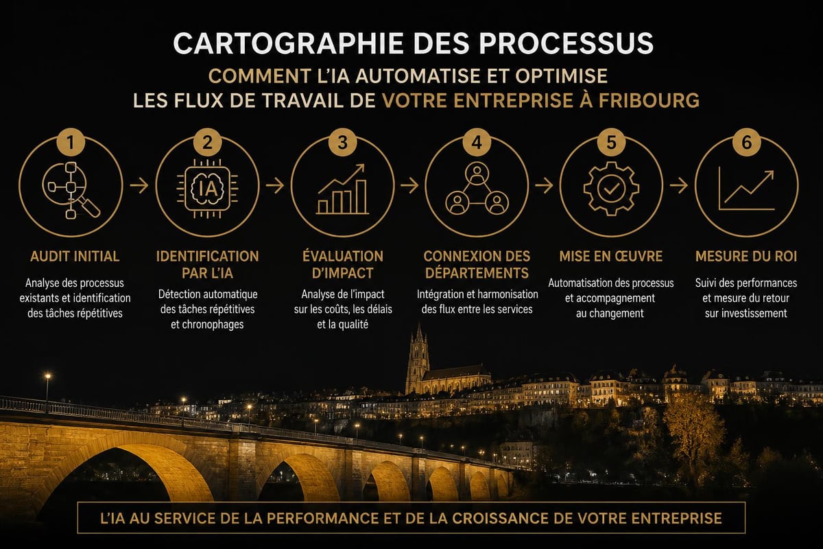 Workflow automatisation IA entreprise Fribourg