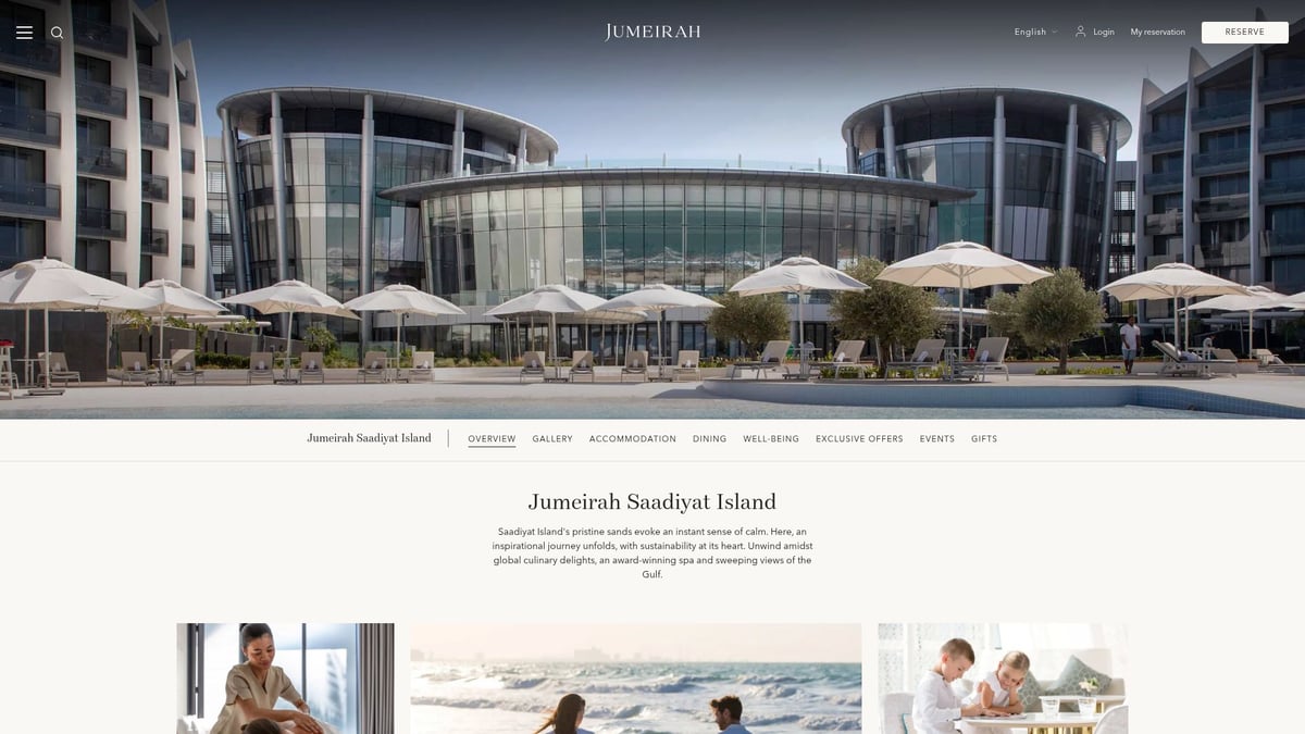 9 Best Abu Dhabi All Inclusive Hotels for 2025 Holidays - Jumeirah at Saadiyat Island Resort
