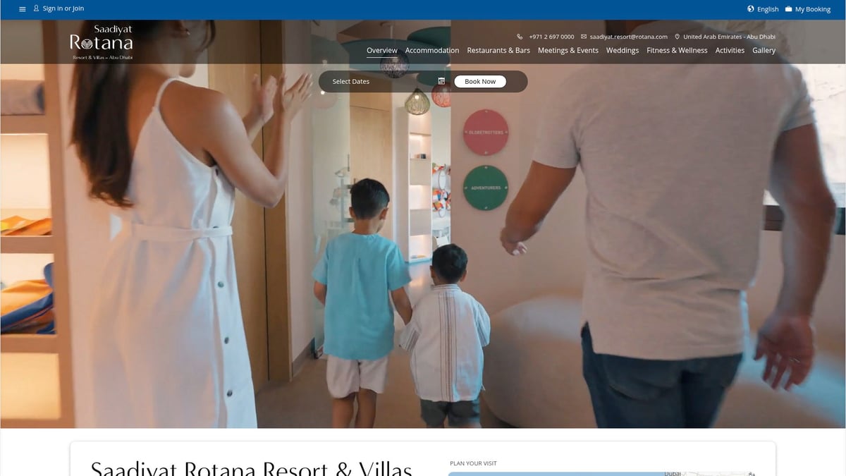 9 Best Abu Dhabi All Inclusive Hotels for 2025 Holidays - Saadiyat Rotana Resort & Villas