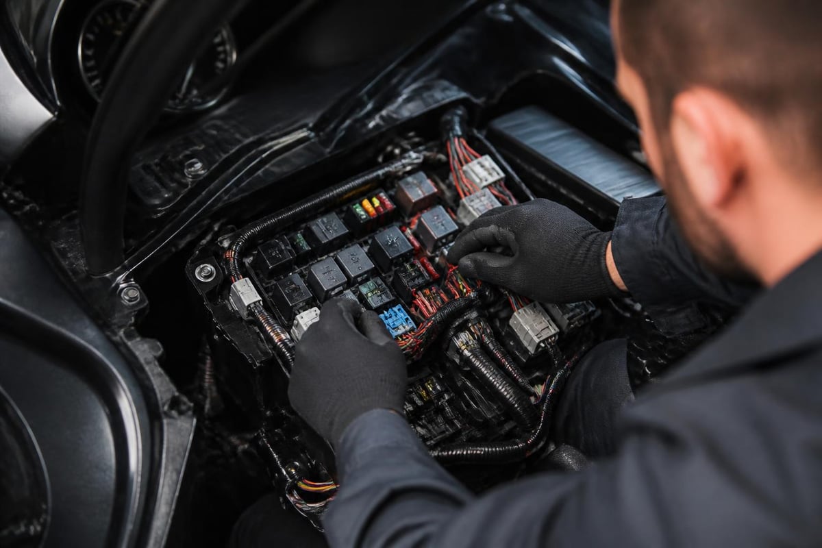 Vehicle electrical network architecture