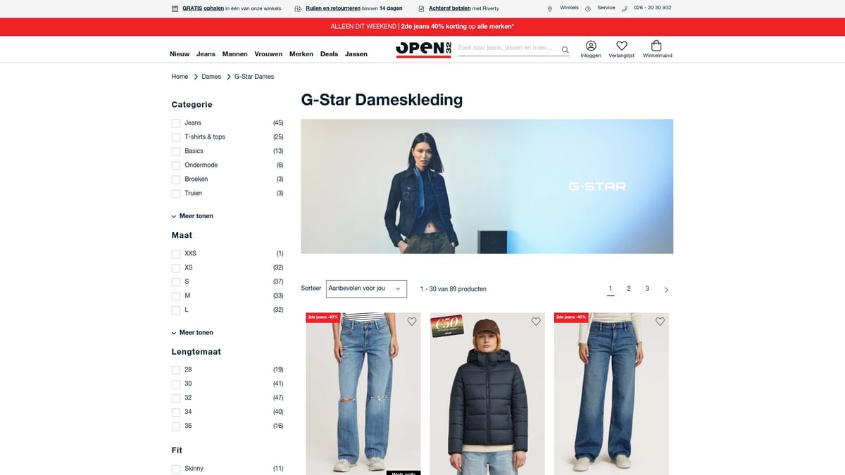 Top 8 Kleding Dames Merken Voor Een Trendy Look In 2025 - G-Star RAW