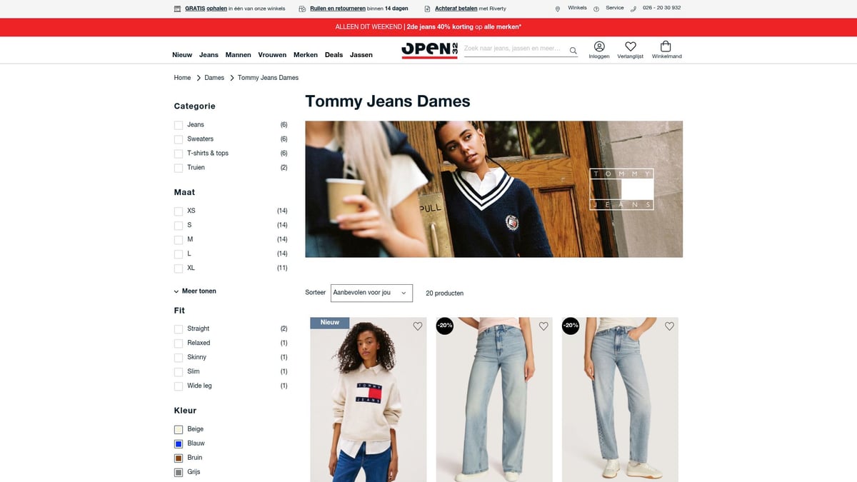 Top 8 Kleding Dames Merken Voor Een Trendy Look In 2025 - Tommy Jeans