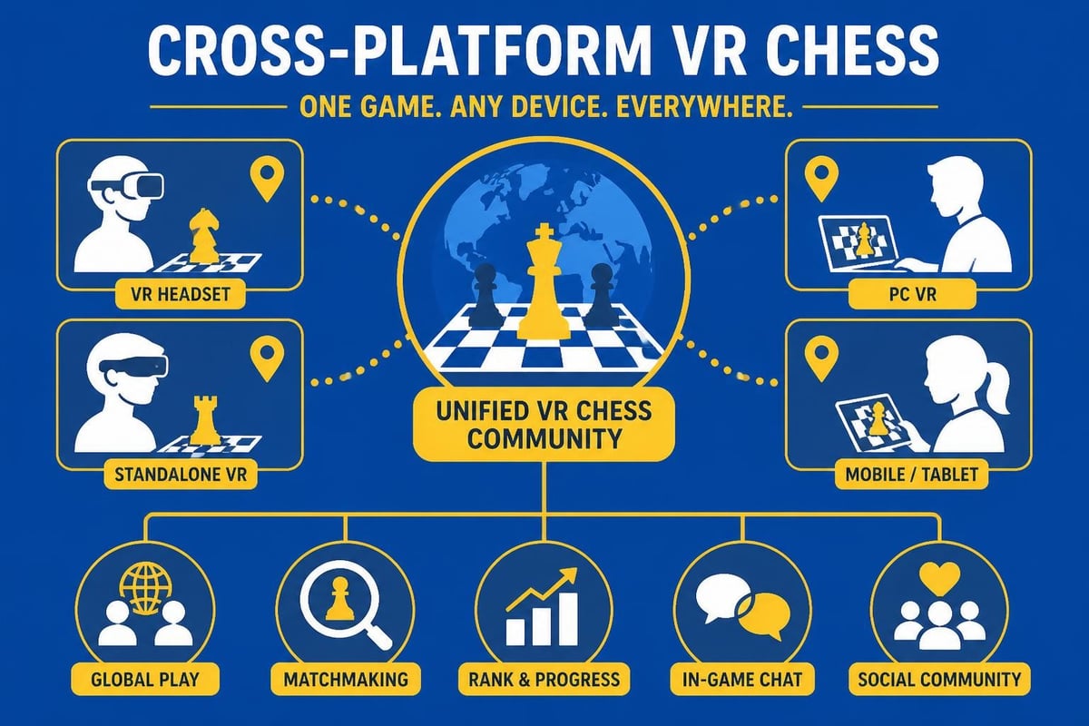 VR chess multiplayer connectivity
