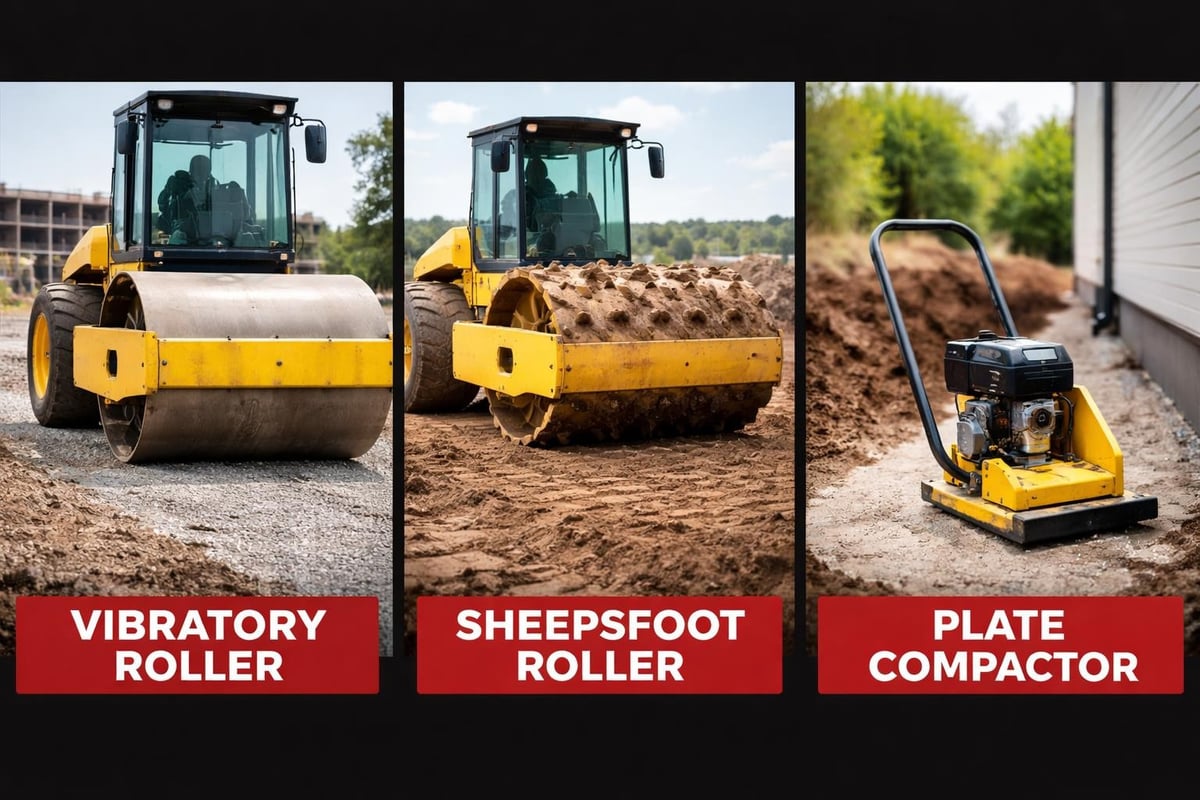 Compaction equipment types