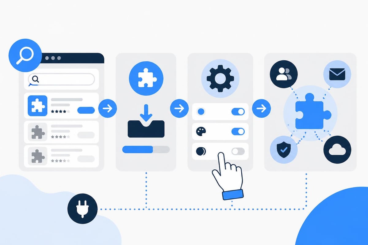 Plugin configuration workflow