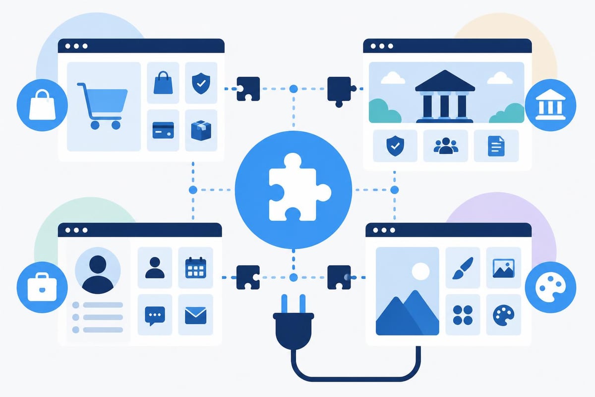 Plugin selection by website type