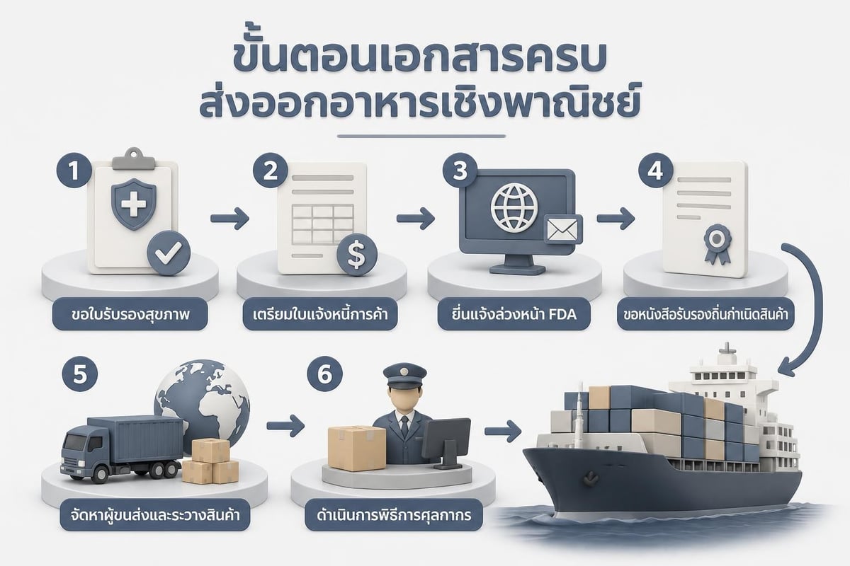 Export documentation workflow