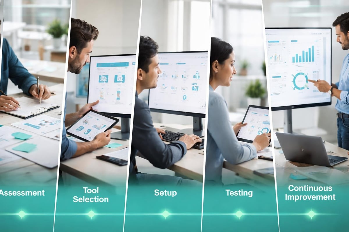 AI implementation steps