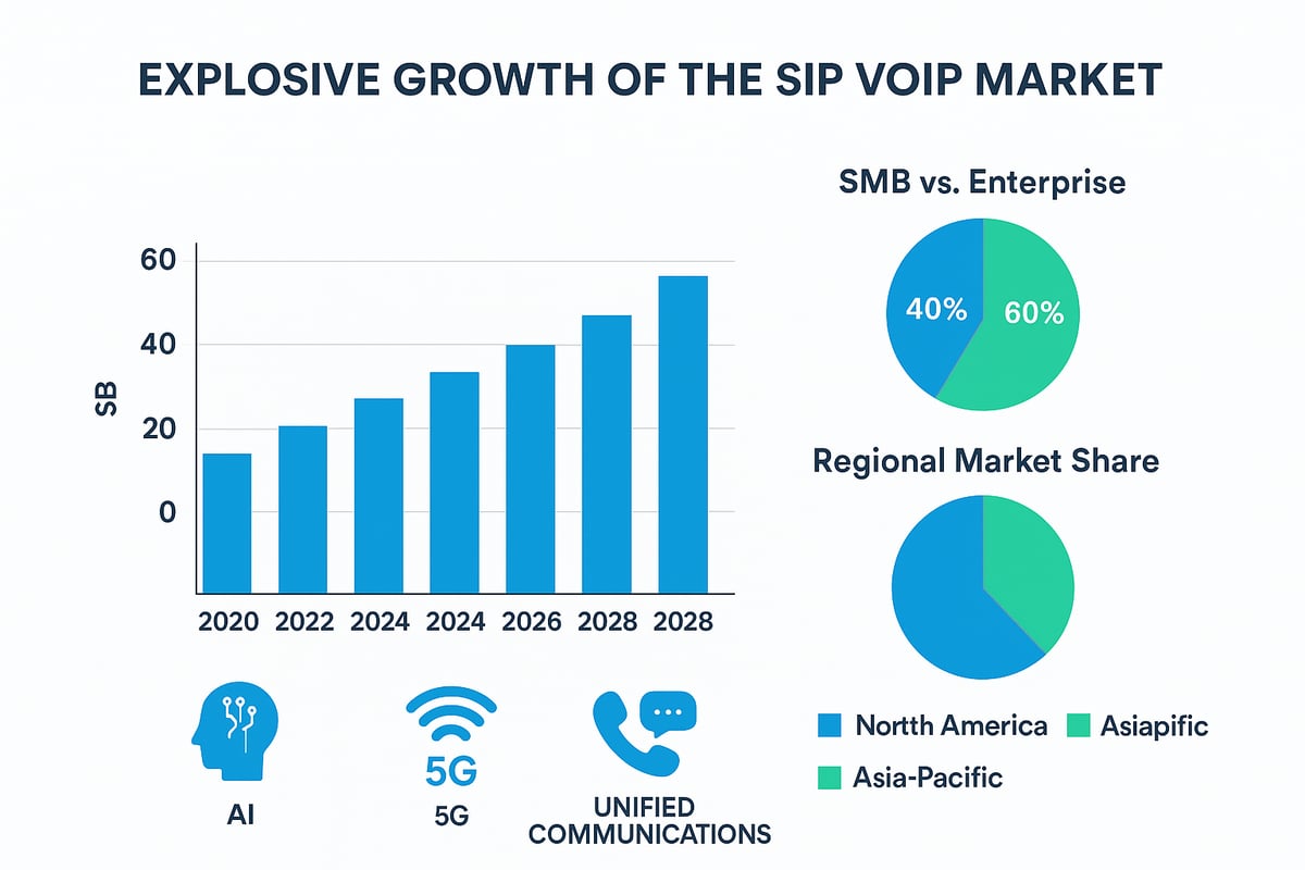 SIP VoIP Market Trends and Outlook for 2025