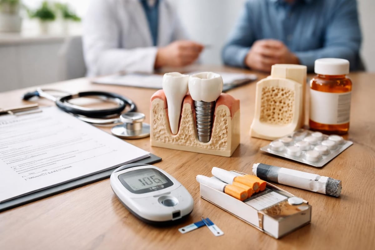 Dental implant treatment success factors