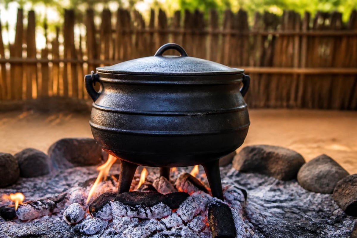Potjie pot traditional design elements