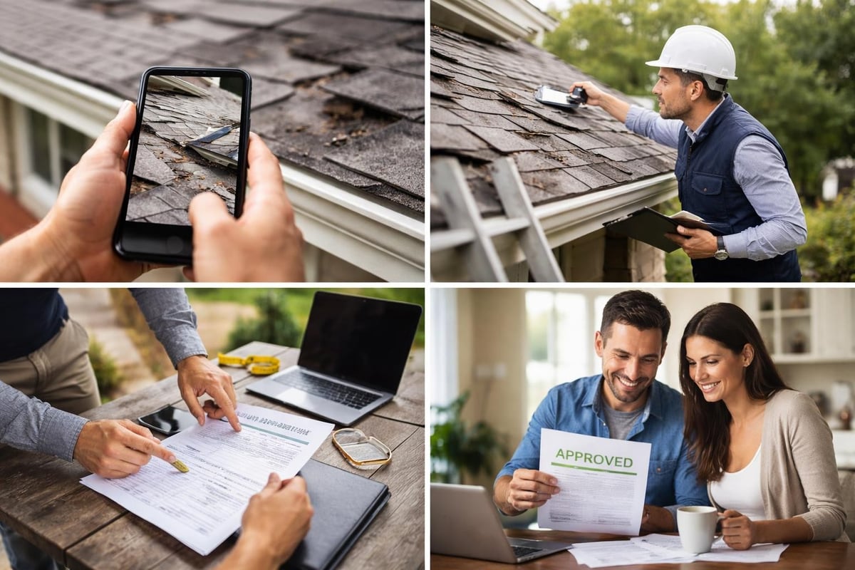 Roof claim documentation