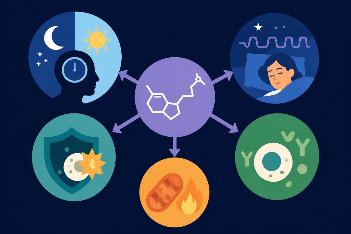 Melatonin mechanisms of action