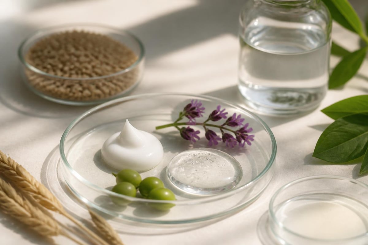 Vegan skincare ingredients