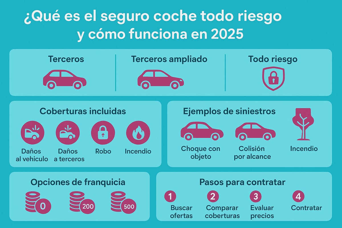 ¿Qué es el Seguro Coche Todo Riesgo y Cómo Funciona en 2025?