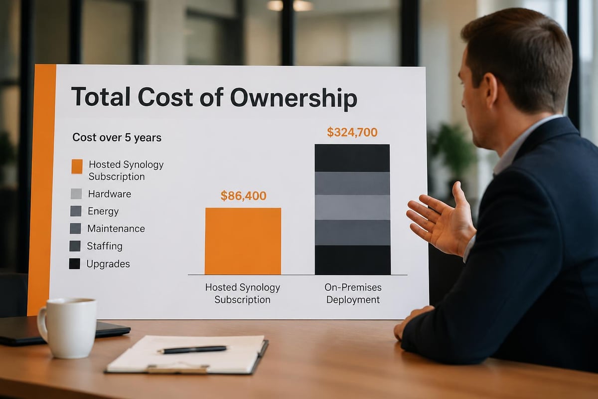Hosted Synology cost comparison