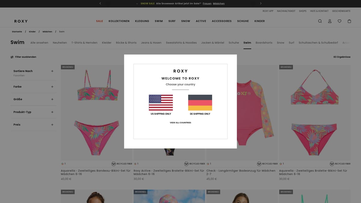 8 Stilvolle Kinder Bademode für Mädchen 2026 im Überblick - Roxy Mädchen Bikini – ROXY