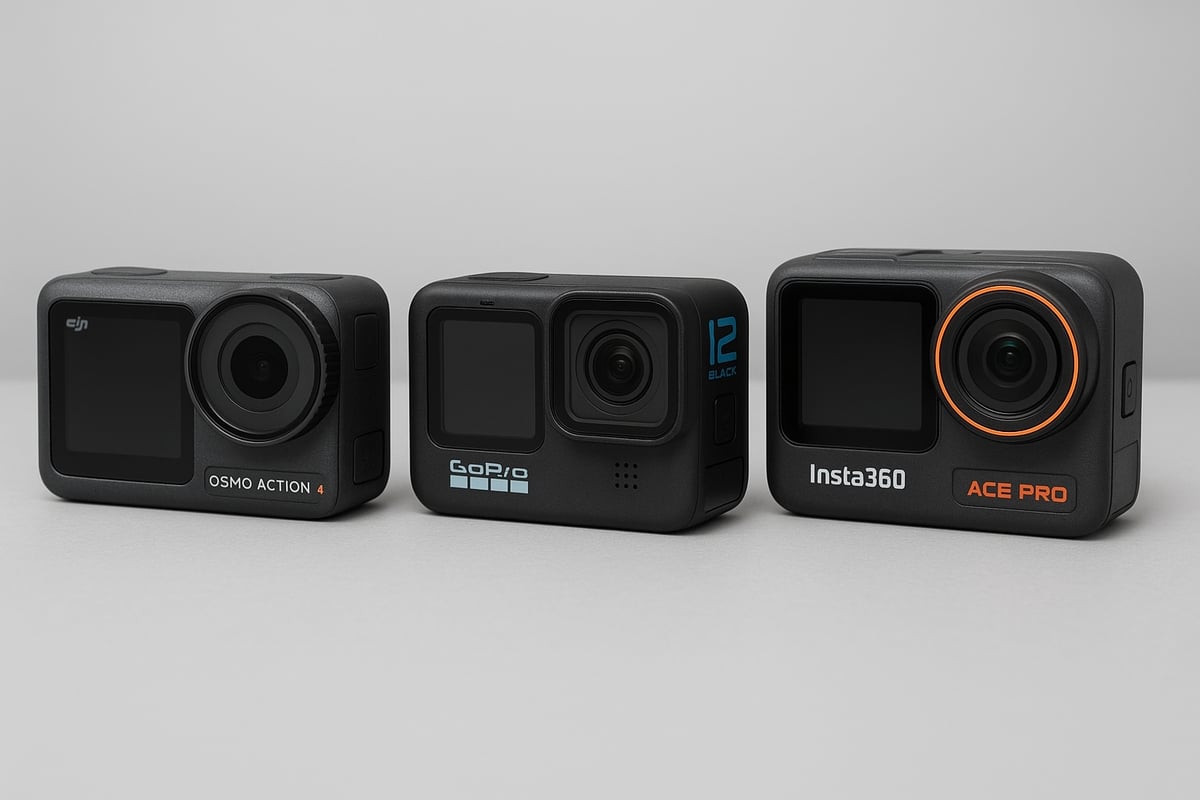 Comparing Dji Osmo Action 4 to competitors