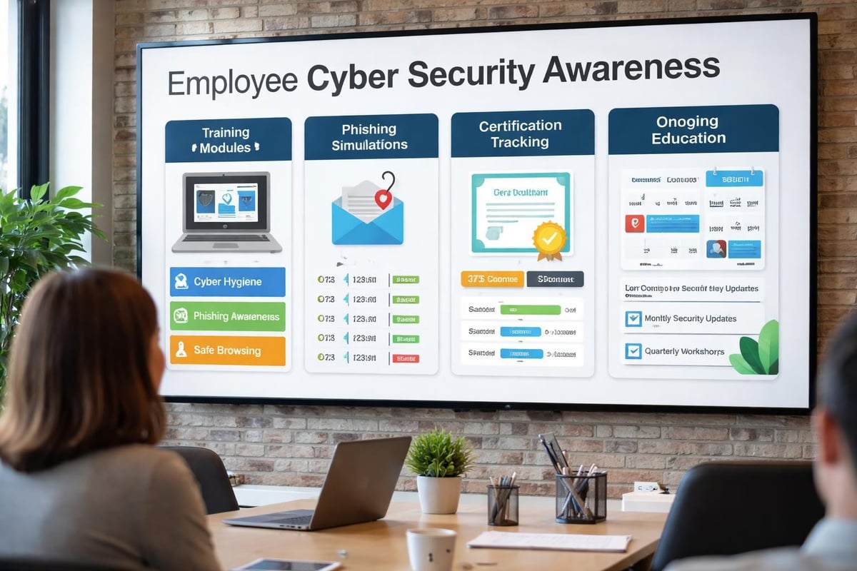 Security training workflow
