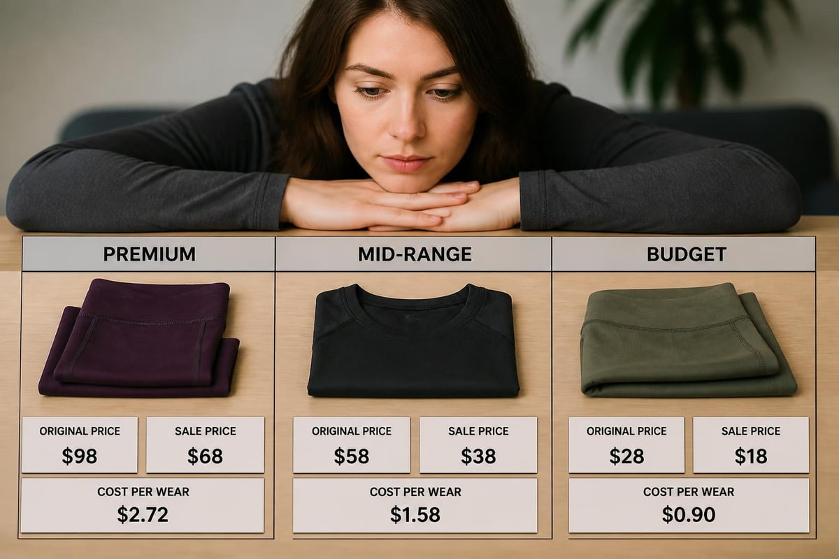 Premium vs budget activewear value