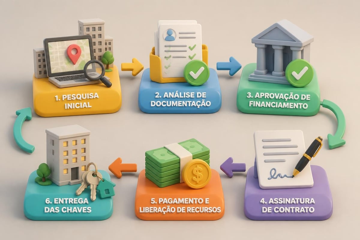 Processo aquisição apartamento
