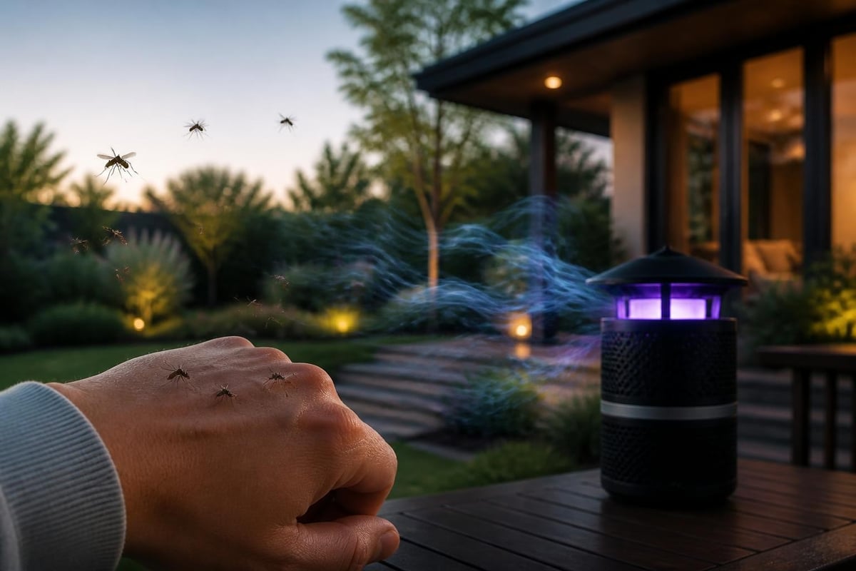 Mosquito hunting behavior