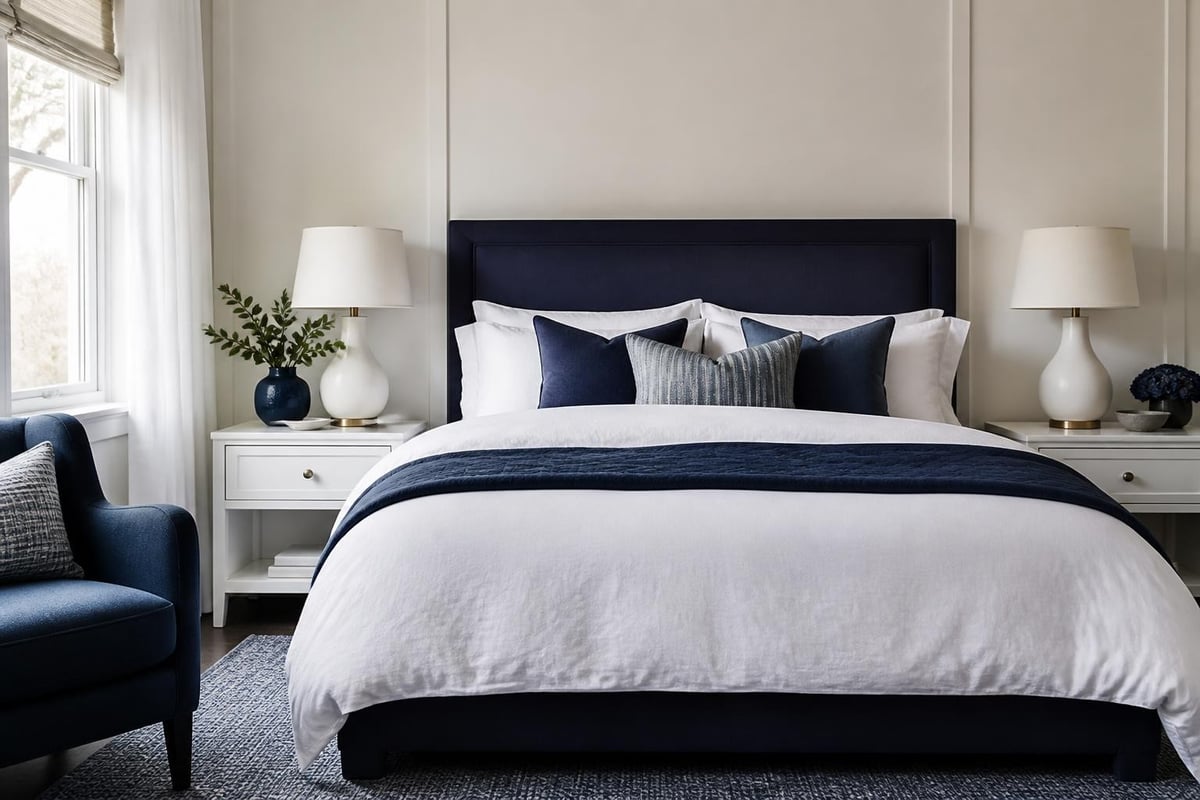White and blue colour psychology