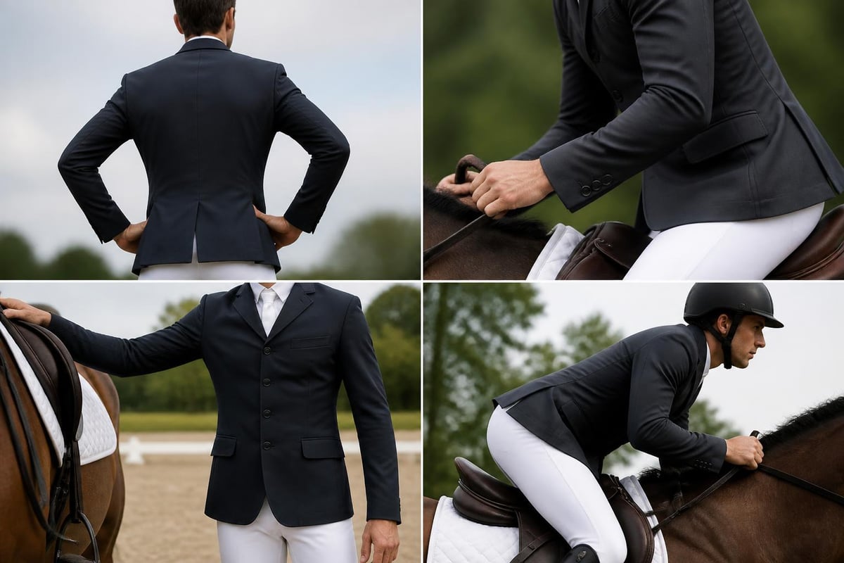 Riding jacket fit requirements