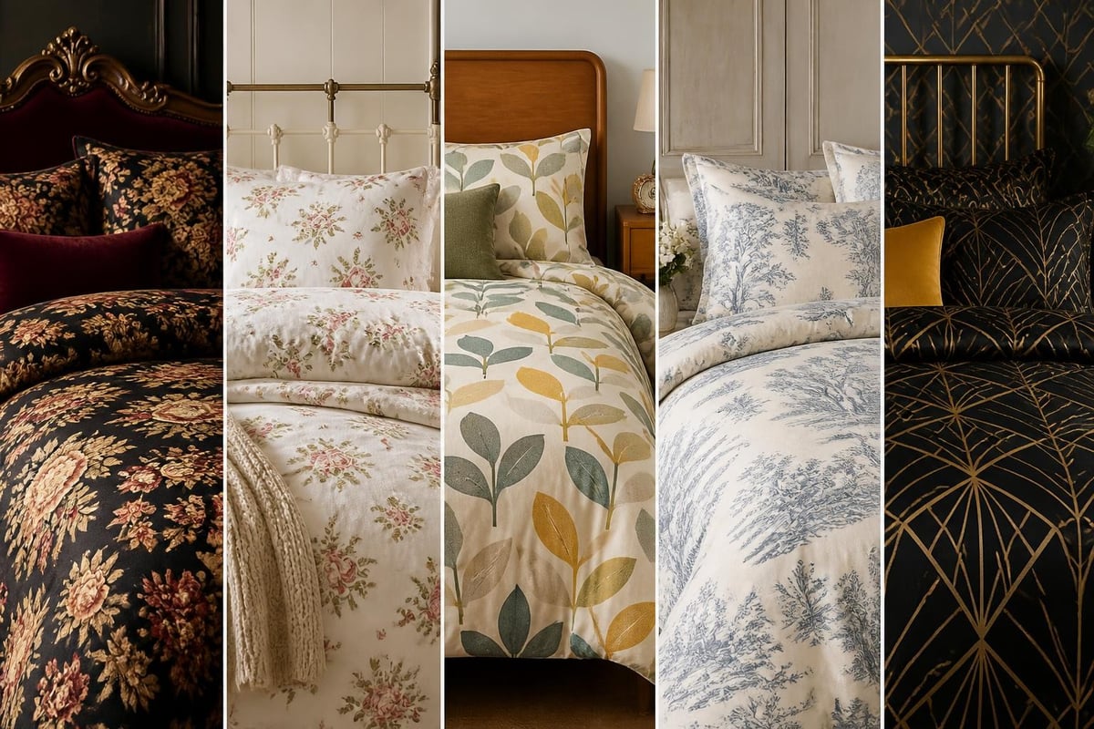 Victorian floral patterns