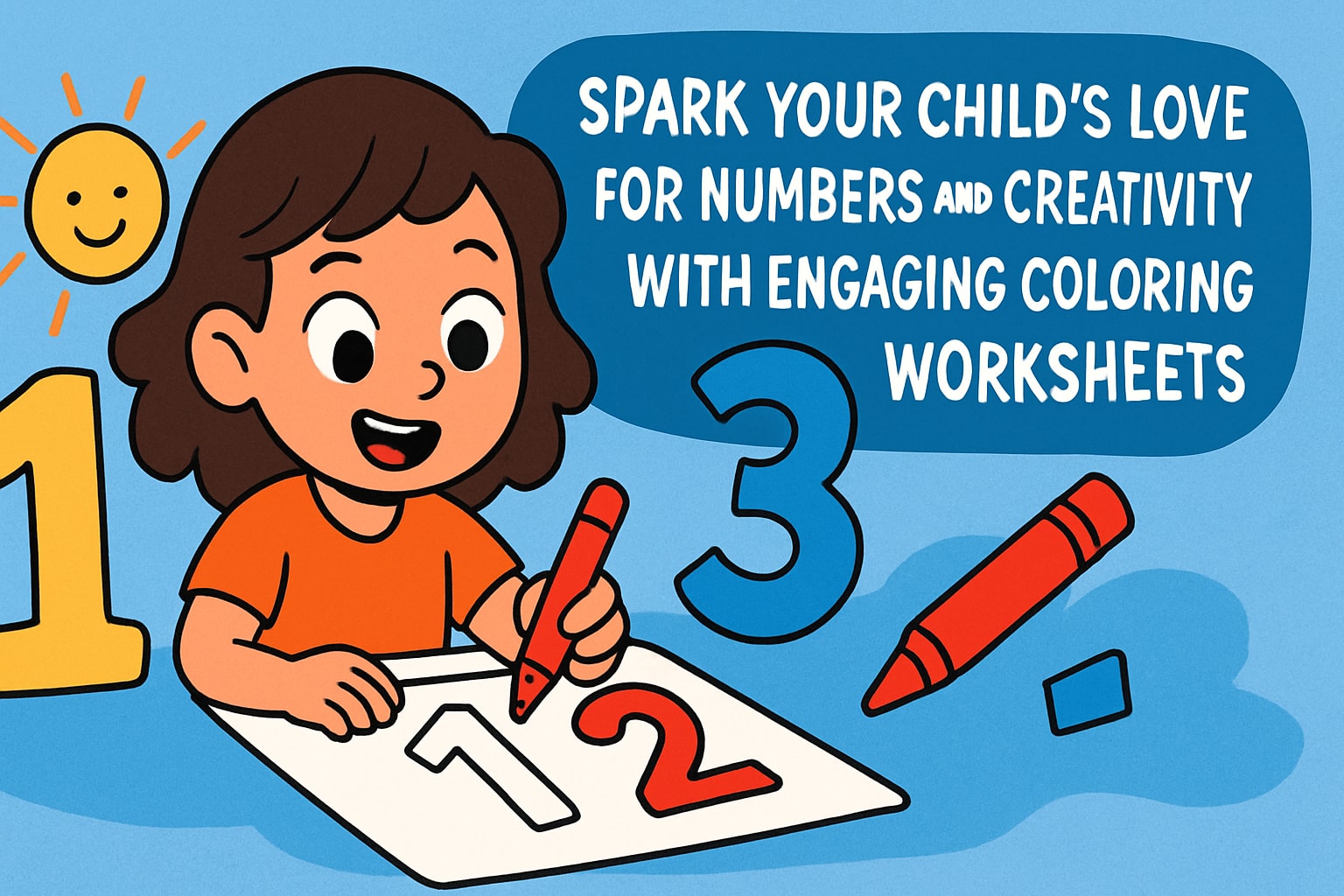 7 Fun Number Coloring Worksheets for Kids in 2026