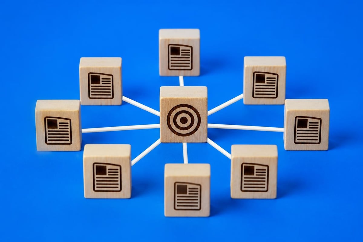 Internal linking structure