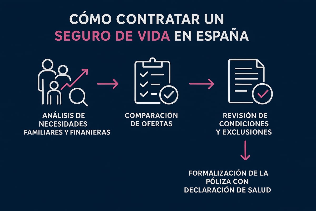 Seguro De Vida Que Es: Guía Esencial Para 2026 4 Cómo contratar un seguro de vida paso a paso