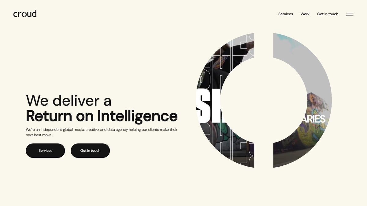 9 Must-See Creative Digital Marketing Websites in 2025 4 9 Must-See Creative Digital Marketing Websites in 2025 - Croud