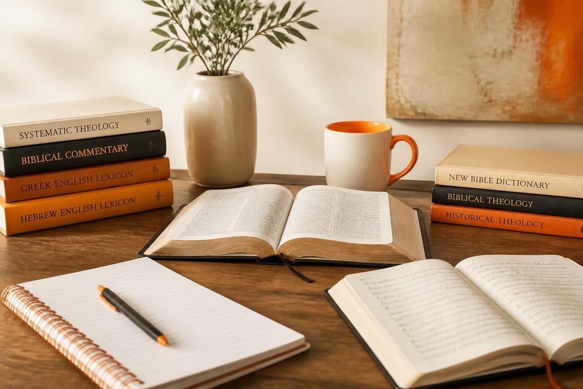 Theological study tools ecosystem