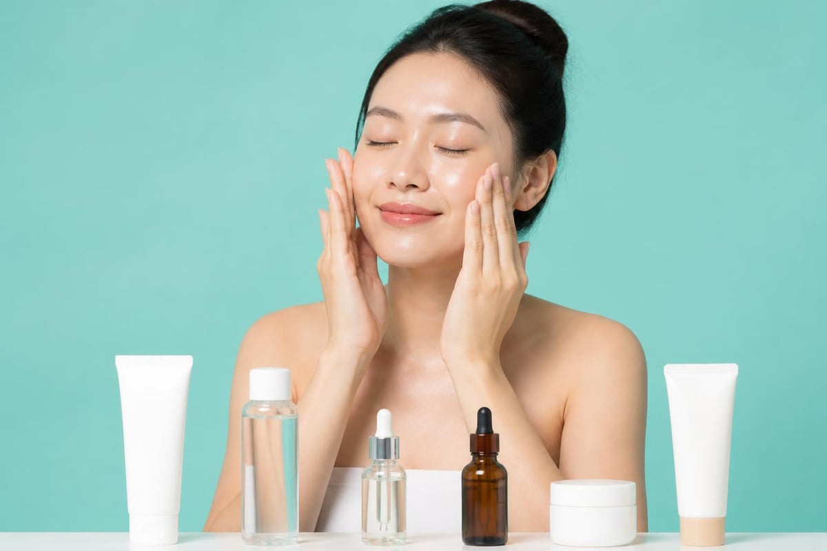 Skincare layering order