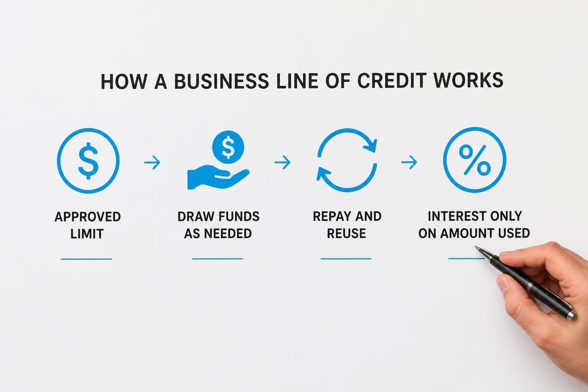 Business line of credit structure