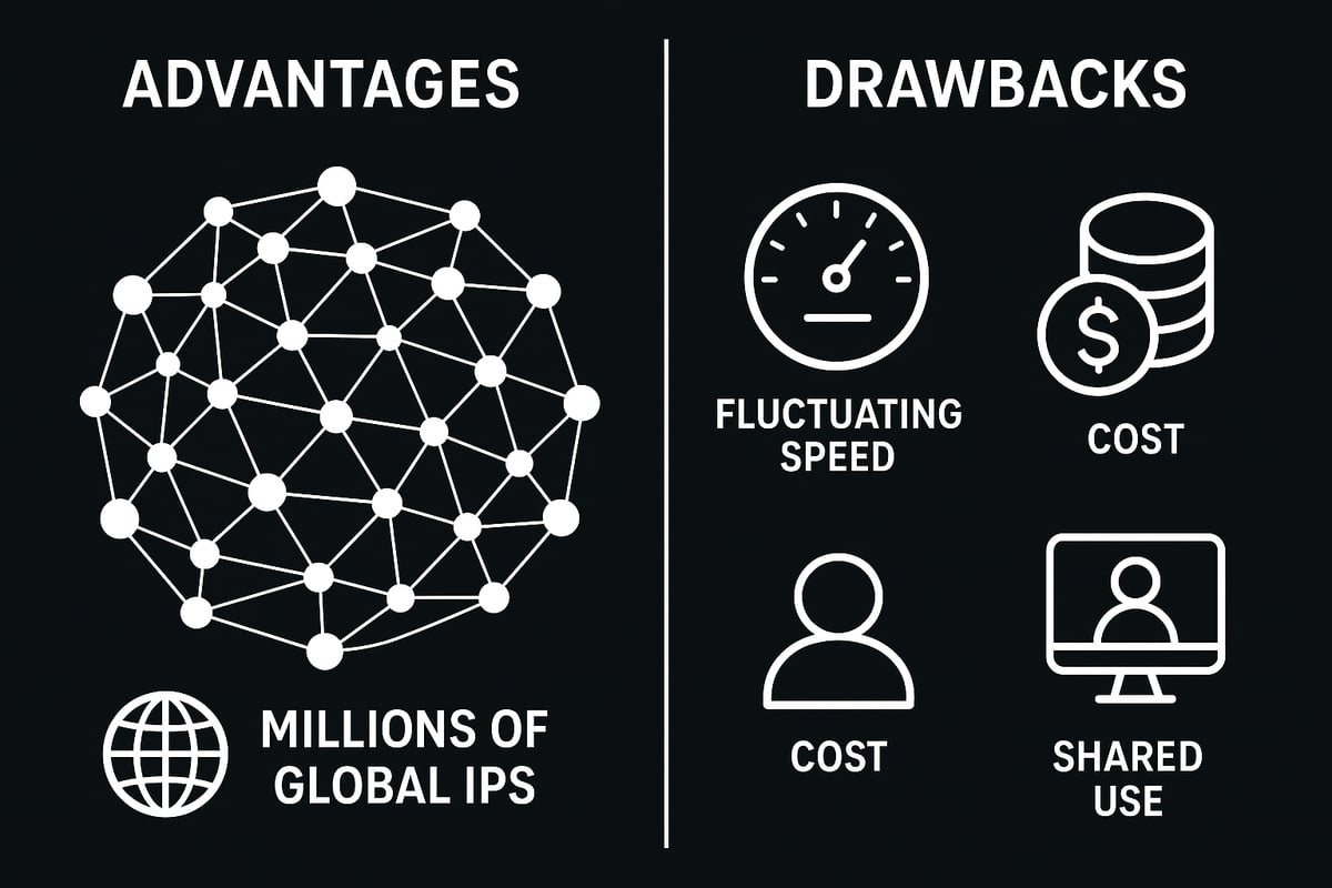 Benefits and Drawbacks of Backconnect Proxies