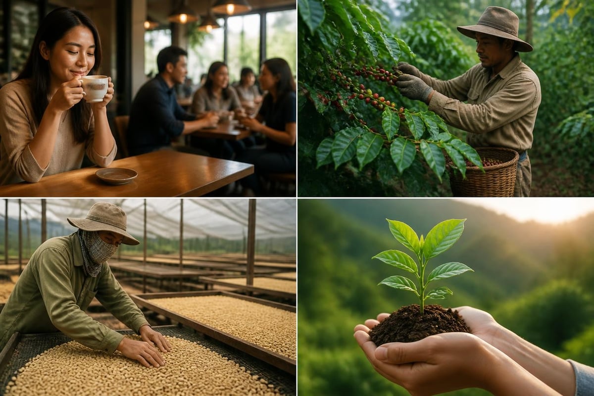 Évolution du marché du café biologique