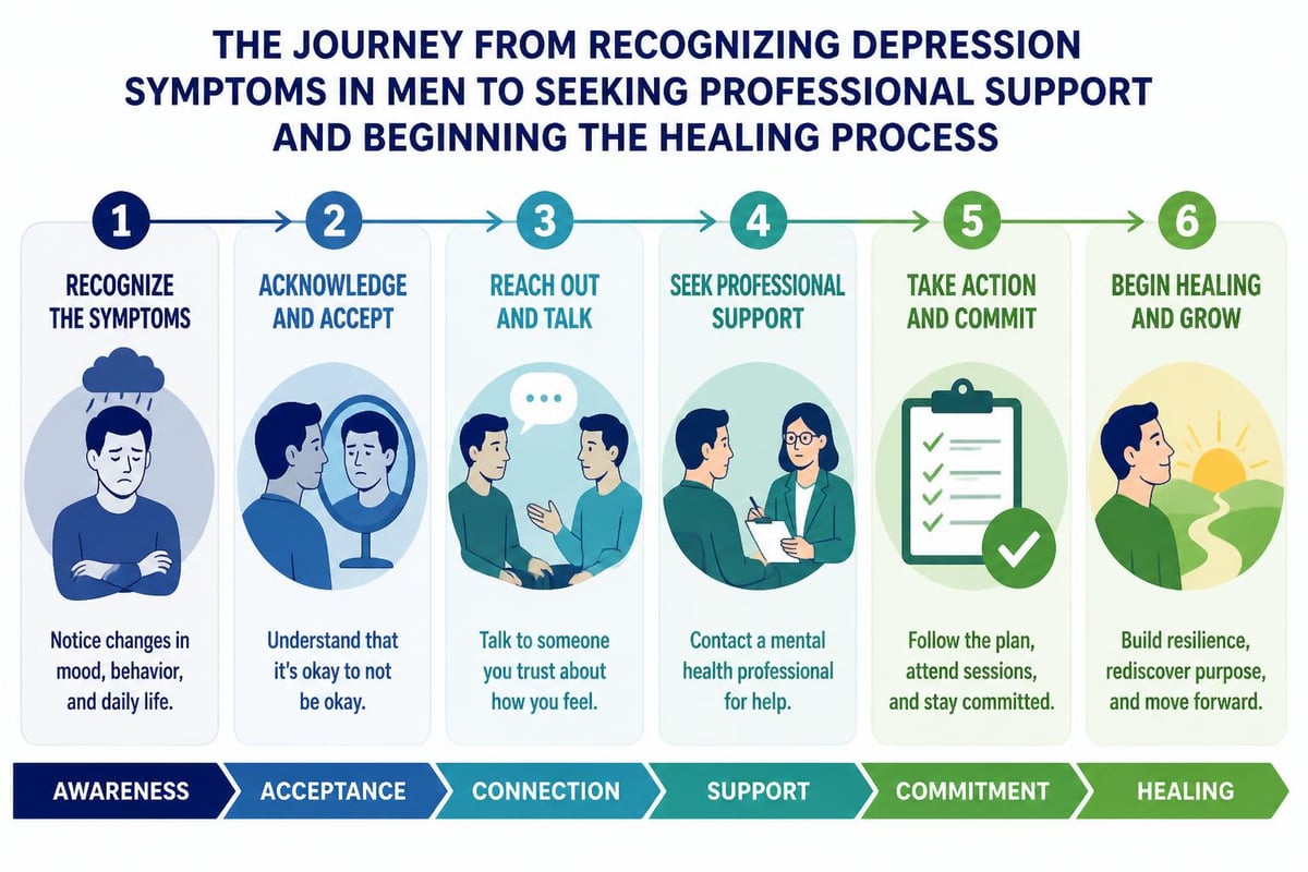 Men and depression help