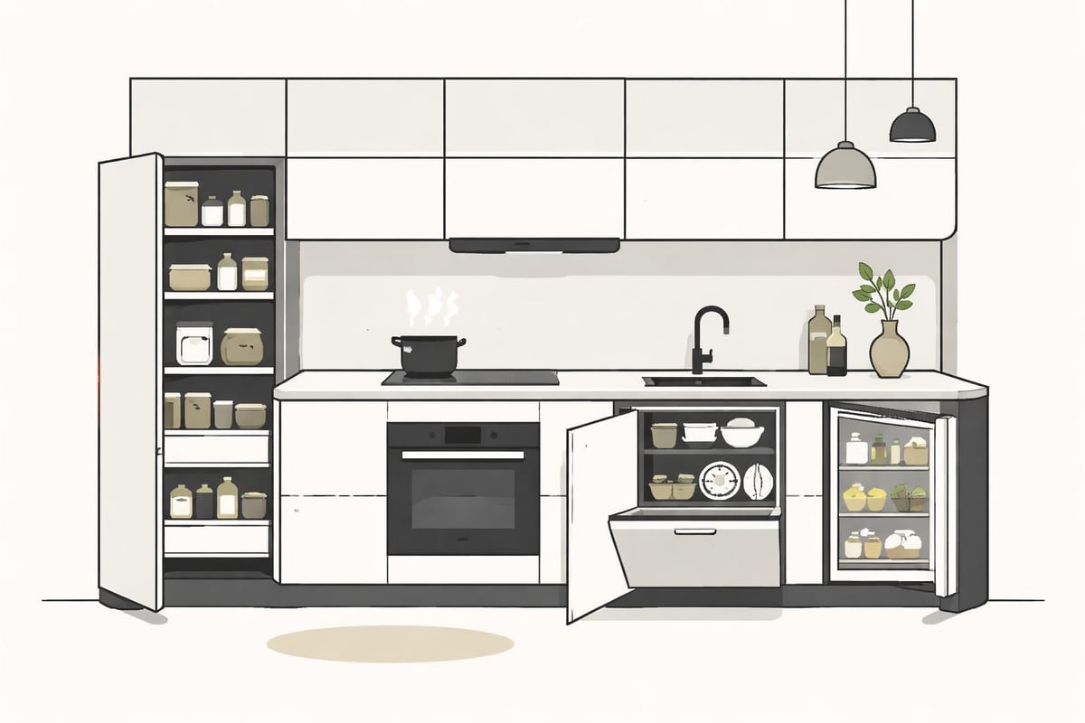 Minimalist kitchen design