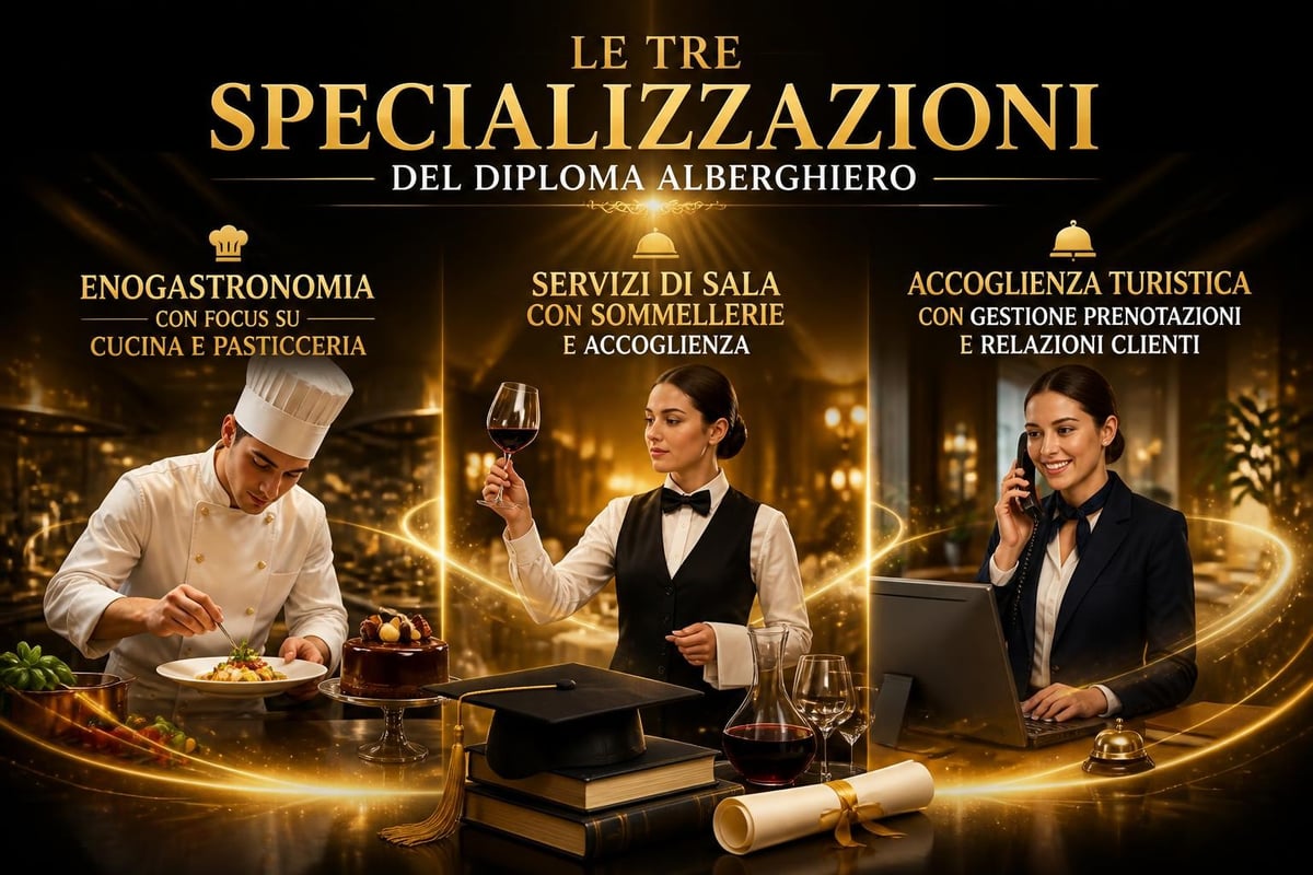 Articolazioni diploma alberghiero