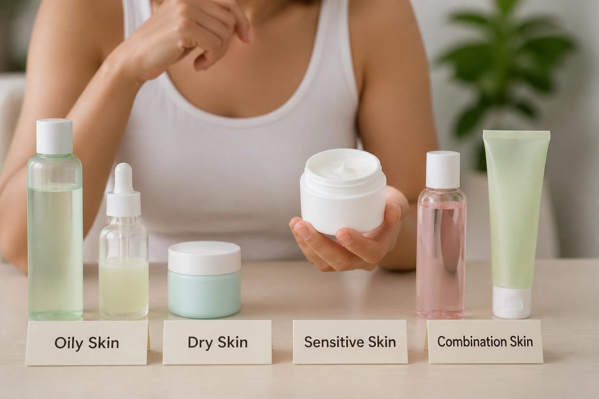 Skin type matching guide
