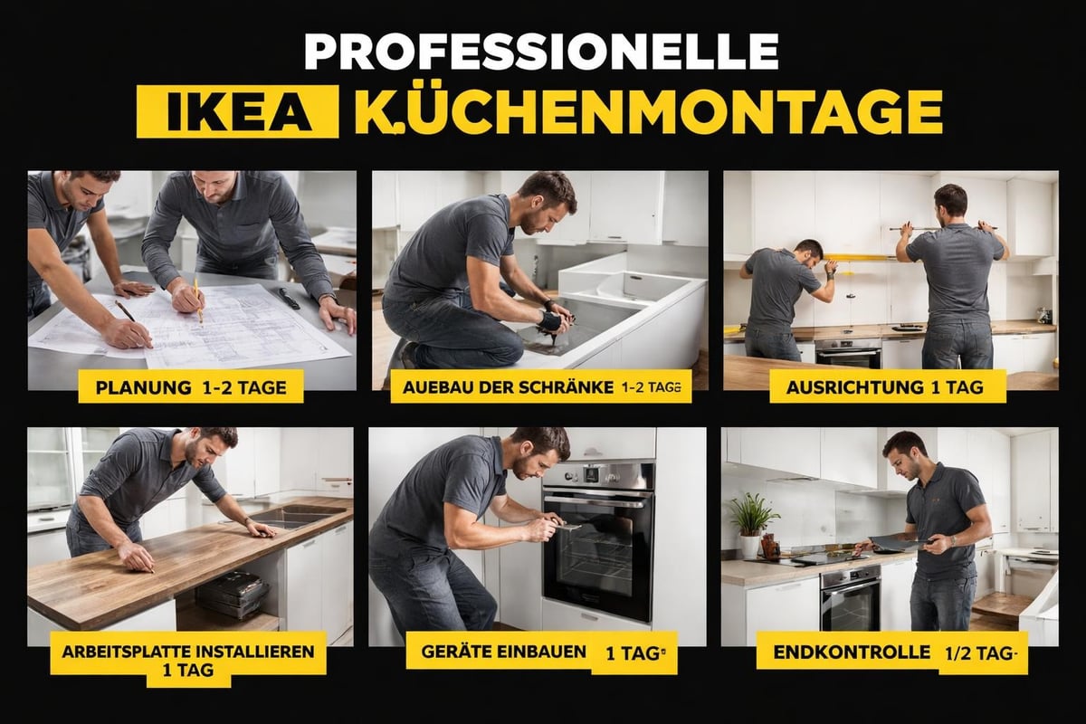 IKEA Küchenmontage Ablauf