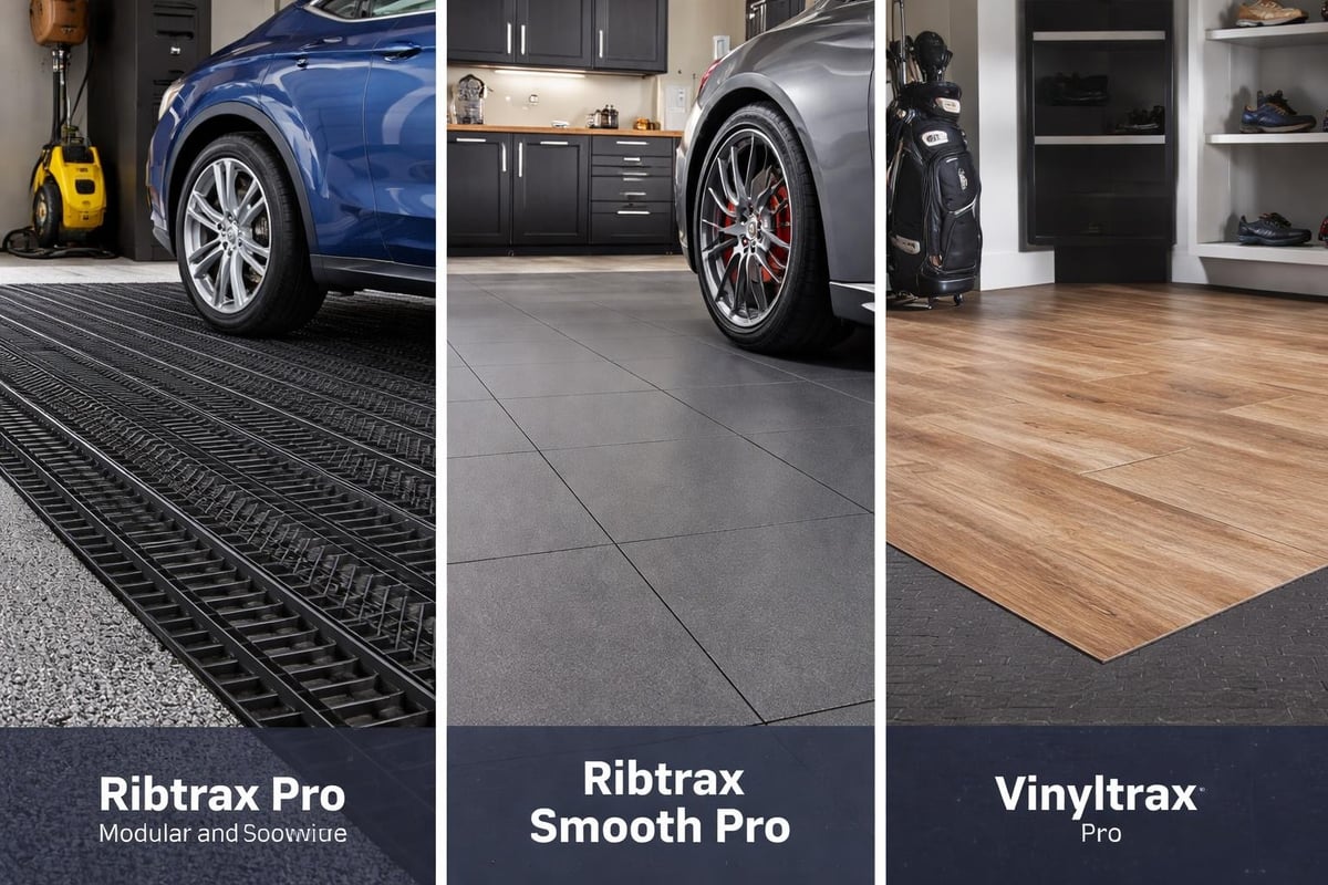 Swisstrax garage tile product comparison