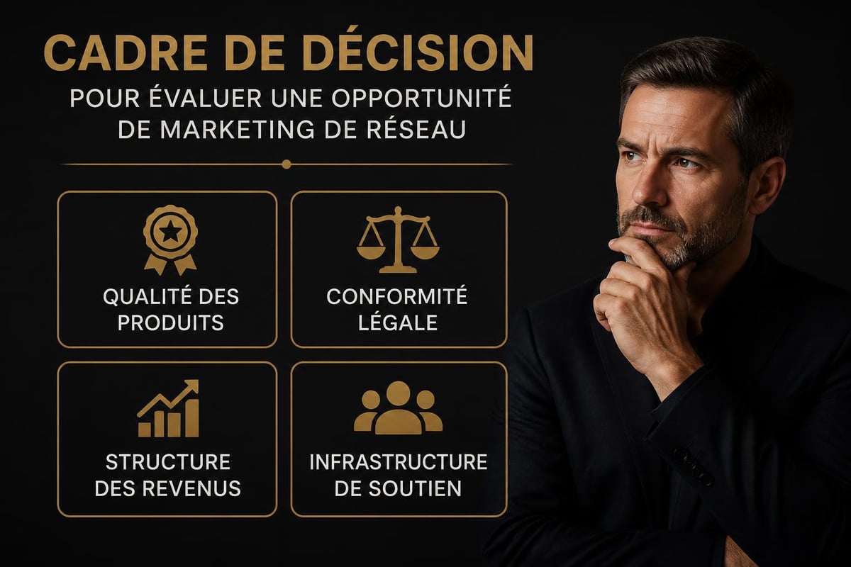 Network marketing evaluation checklist
