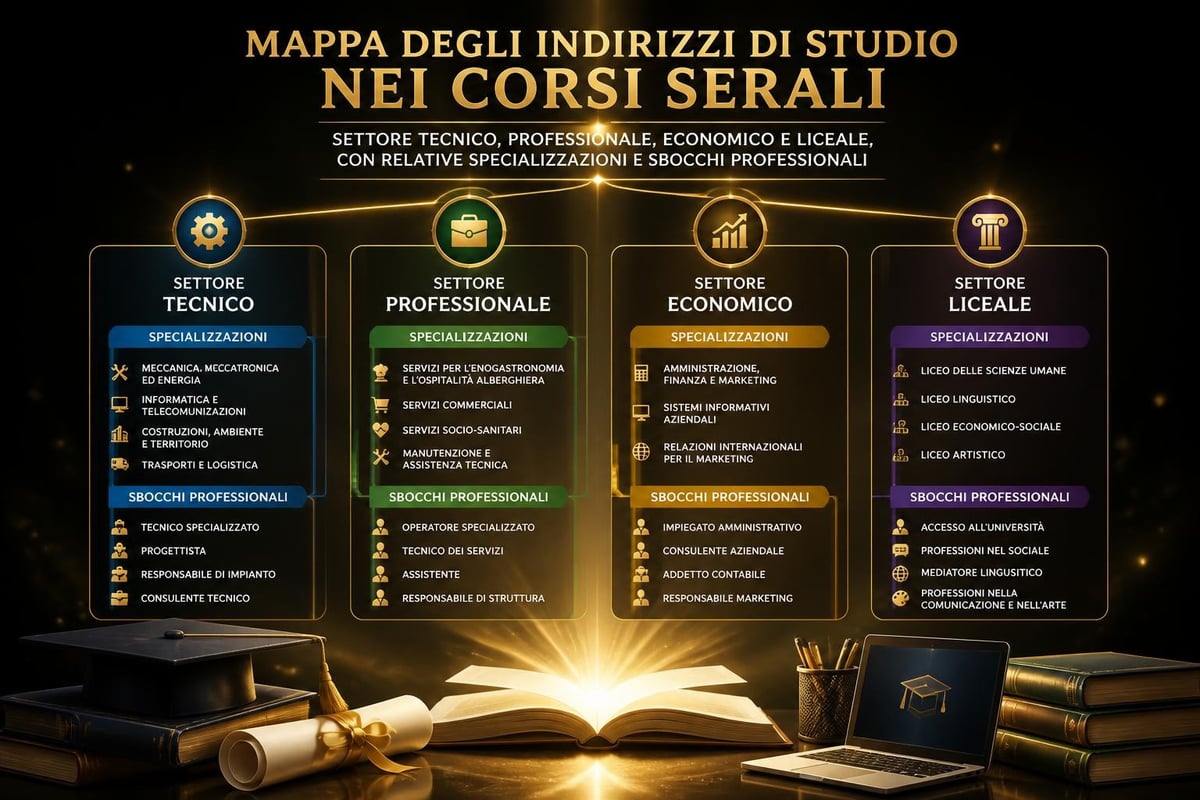 Indirizzi corso serale